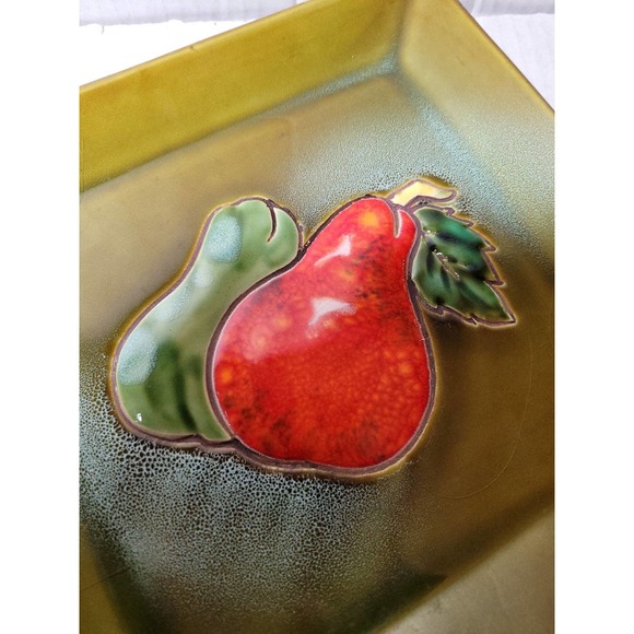 Inarco vintage fruit decor dish set - Picture 6 of 6